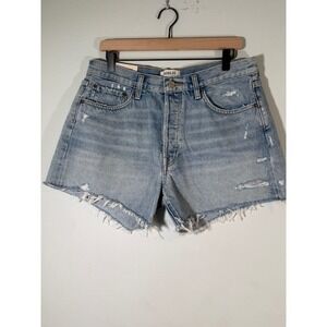 AGOLDE Parker  Loose Fit Vintage Short Size 30 Swapmeet Light Wash NWT